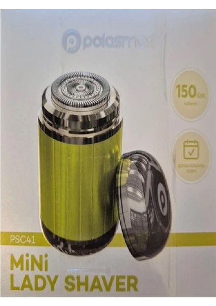 Mini Lady Shaver Kadın Seyahat Boy Traş Makinesi Koltuk Altı, Bikini Bölgesi, Hassas Bölge Kullanımı