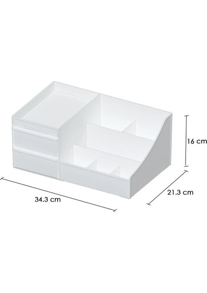 Pufwin Elegance Makyaj ve Kozmetik Düzenleme Kutusu Organizer