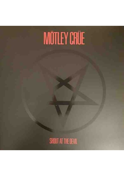 Mötley Crüe - Shout At The Devil Plak (Yeni, Ambalajında. 40th Anniversary)