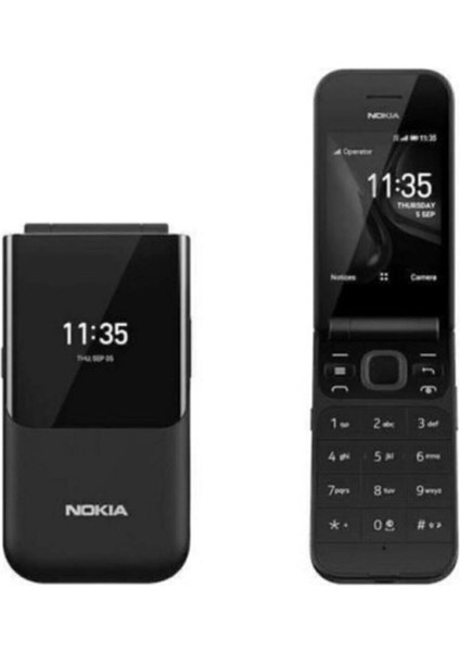 Aktif Kapak Hızlı Arama Tuşlu Cep Telefonu (SİYAH)