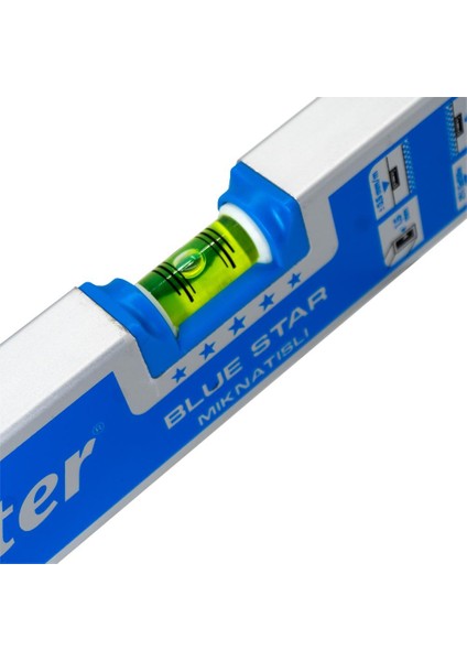 506891 Blue Star Mıknatıslı Su Terazisi 50 cm