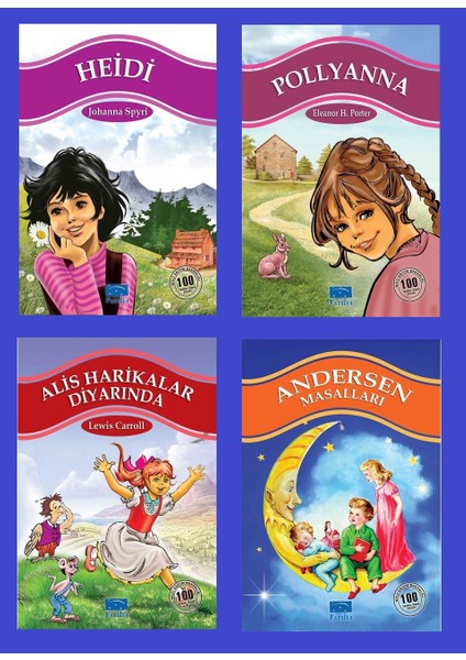 2.3. ve 4.sınıflar Için Hikaye Seti 8 (4 Kitap)