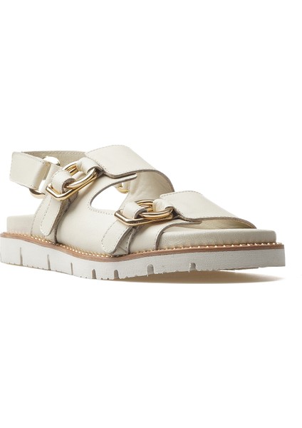 Kadın Deri Toka Detaylı Casual Sandalet 25Y 25440013Y Z