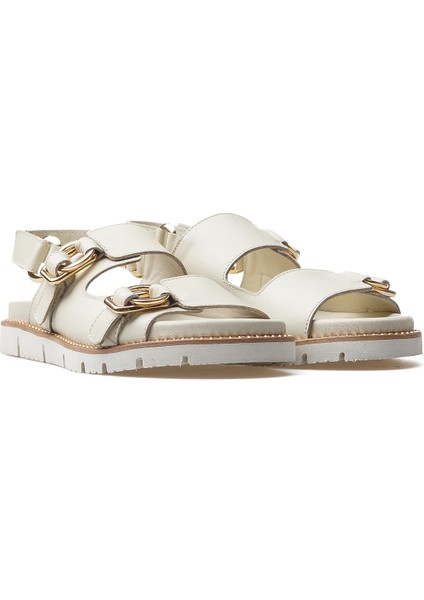 Kadın Deri Toka Detaylı Casual Sandalet 25Y 25440013Y Z