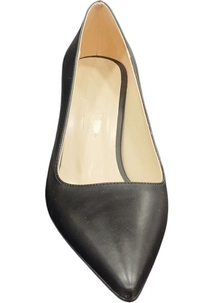 6394066Z 7 cm Kadeh Topuklu Sivri Burun Kadın Stiletto Ayakkabı