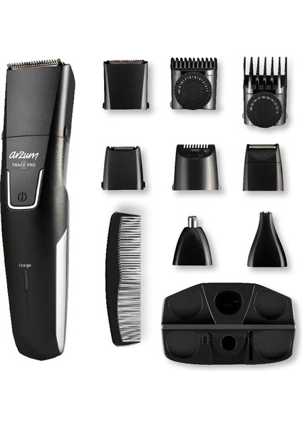 Trace Pro 9 In 1 Erkek Bakım Seti Siyah AR5201