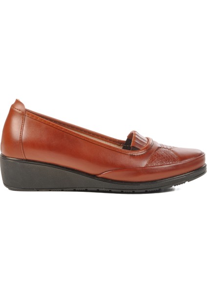 Taba Hakiki Deri Kadın Casual Ayakkabı 177 Z modelleri