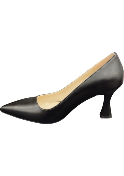6394066Z 7 cm Kadeh Topuklu Sivri Burun Kadın Stiletto Ayakkabı fiyatları