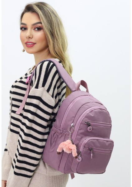 Sevimli Peluş Figürlü Günlük Kadın Sırt Çantası – Şık, Kullanışlı, Okula Ve Seyahate Uygun modelleri