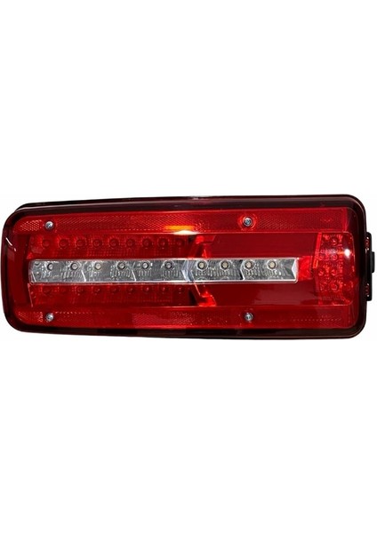 12V-36V Stop Lambası Ledli Plakalı (Yan Soketli) Euro-6 Daf Sol