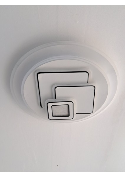 Tavana Sabit Üç Renk Kumandalı LED Plafonyer Avize fırsatları