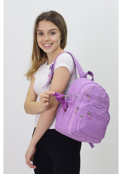 Sevimli Peluş Figürlü Günlük Kadın Sırt Çantası – Şık, Kullanışlı, Okula Ve Seyahate Uygun fırsatları