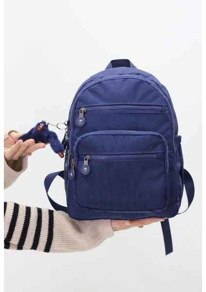 Sevimli Peluş Figürlü Günlük Kadın Sırt Çantası – Şık, Kullanışlı, Okula Ve Seyahate Uygun