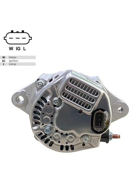 12V Alternatör Dinamo Nıppon Denso Tipi 40 A (3 Fiş) (W-Ig-L) Case-John Deree-New Holland-Yanmar indirimleri
