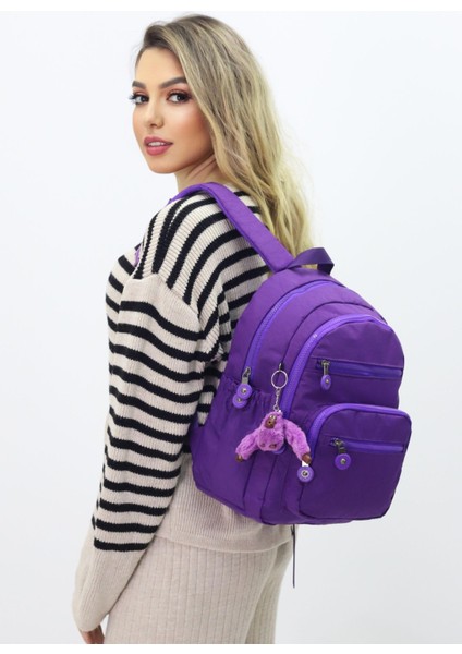 Sevimli Peluş Figürlü Günlük Kadın Sırt Çantası – Şık, Kullanışlı, Okula Ve Seyahate Uygun fiyatları