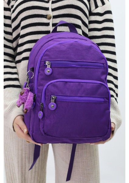 Sevimli Peluş Figürlü Günlük Kadın Sırt Çantası – Şık, Kullanışlı, Okula Ve Seyahate Uygun indirimleri