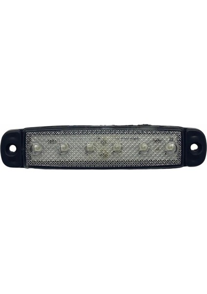 12V-24V Parmak Lamba 9-Ledli (Şeffaf-Mavi) ( (99*14 Mm)