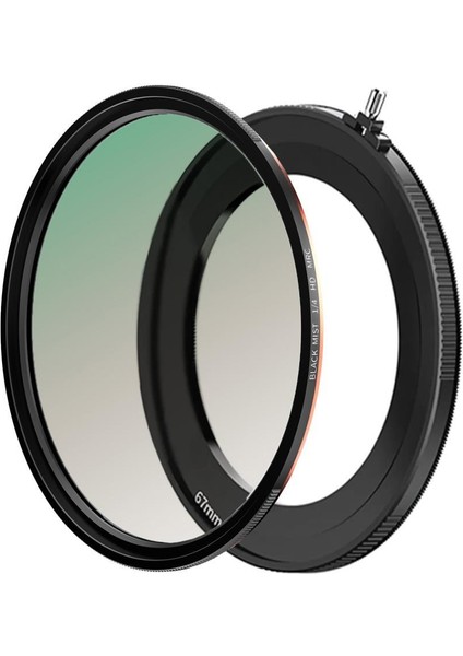 MF01 67MM 1/4 Black Mist Manyetik Filtre Seti