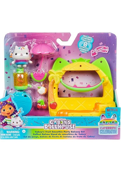 Gabby's Dollhouse Balkon Takımı Figür Set indirimleri