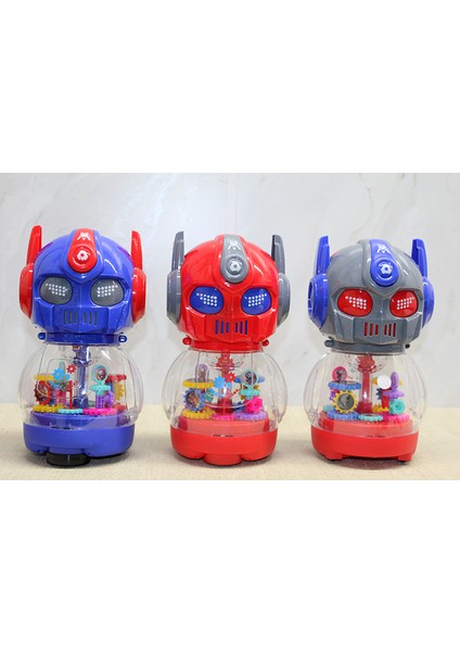 Dans Eden Işıklı Robot Kumbara
