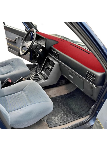 Renault Broadway R9 /11 Spring Fairway Flash Kırmızı Torpido Koruma Halısı Örtüsü | 1981-1999 I