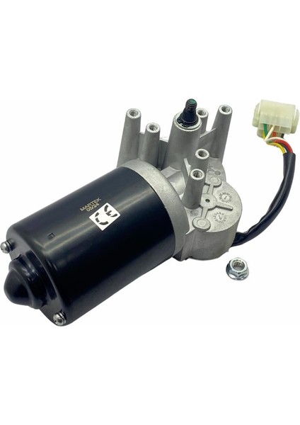 24V Silecek Motoru Ağır Hizmet (Kablolu Soketli 5 Fiş)