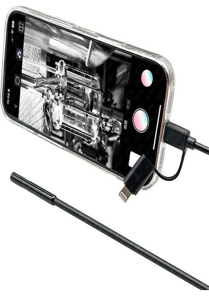 Iphone ve Android Uyumlu 2 Kameralı 10MT Yılan Kamera