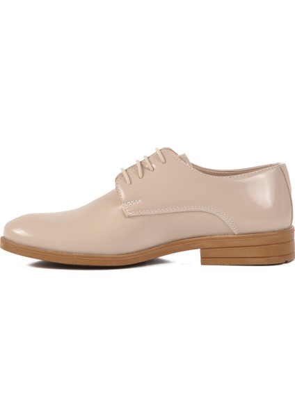 Bej Rugan Erkek Çocuk Klasik Ayakkabı 3020 F fiyatları