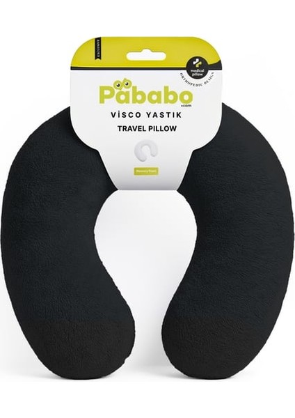 Harika Peluş U Tipi Boyun Yastığı Yumuşak ve Ergonomik Seyahat Konforu