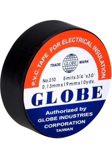Globe Elektrik Bandı 2 Adet siyah renk izole elektrik bandı modelleri