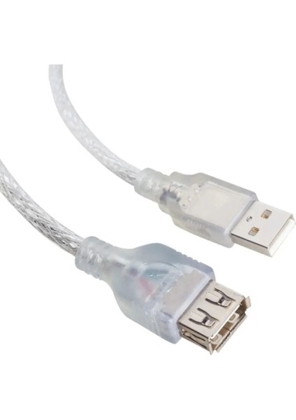 Usb Uzatma Kablosu 50 cm Şeffaf Usb 2.0 Uzatma Kablo fiyatları