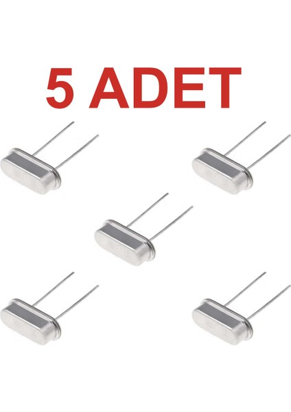 5 Adet 16 Mhz Kristal Hc-49s Zamanlayıcı Timer Osilatör