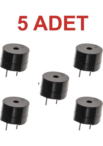 5 Adet 5v Buzzer