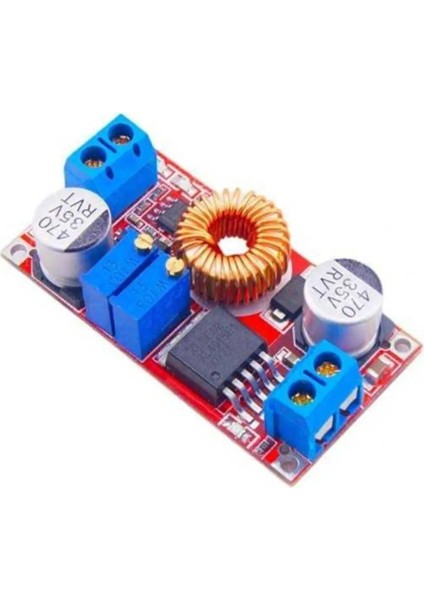 5a Xl4015 Dc-dc Step Down Ayarlanabilir Güç Kaynağı Modülü Akım Ve Voltaj Ayarlı Kırmızı
