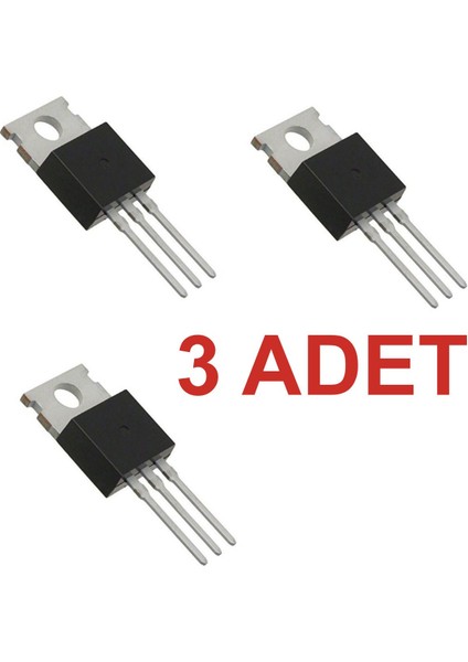 3 Adet Tip121 Transistör Bjt Npn To-220