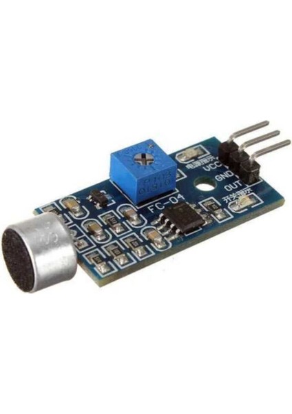 Ses Sensörü Gürültü-ses Algılama Modülü Tek Dijital Çıkış – Arduino