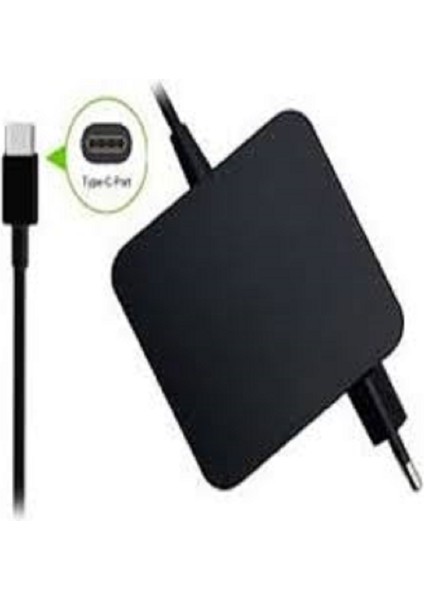 Notebook Adaptör Acer, Asus, Dell, Lenovo Uyumlu 65W Type-C