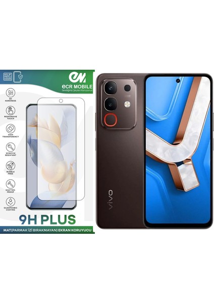 Vivo Y29 4g ile Uyumlu Mat 9h Esnek Nano Kırılmayan Ekran Koruyucu