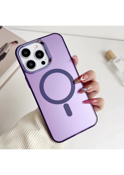 Telefon Kılıfı iPhone 15 Kılıf Magsafe Uyumlu