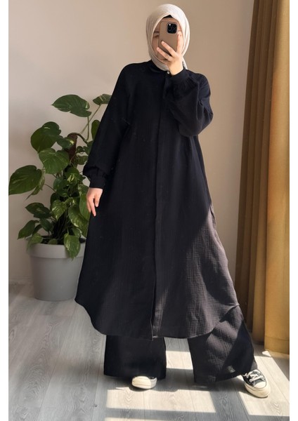 Cool Müslin Takım- Siyah