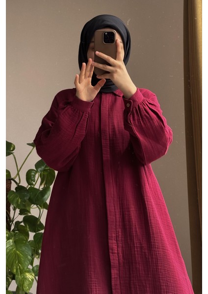 Cool Müslin Takım- Bordo modelleri