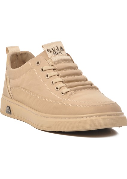 Bej Tekstil Hafif Erkek Sneaker 25Y510-2 M