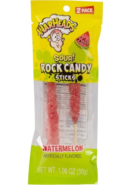 Sour Rock Candy Sticks 30G