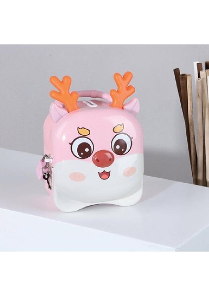 Kumbara Figürlü Şifreli Desenli