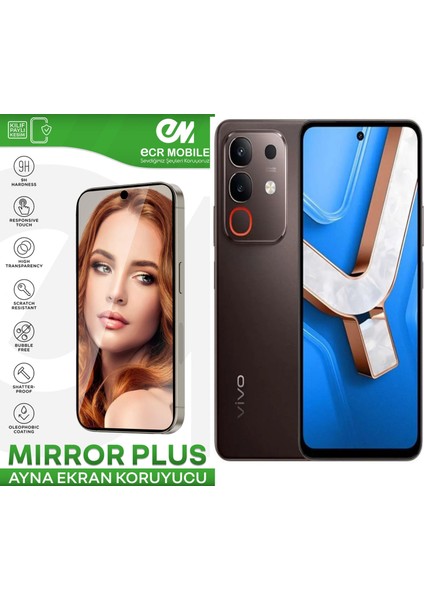 Vivo Y29 4g ile Uyumlu Esnek Ayna(Mirror) 9h Nano Ekran Koruyucu