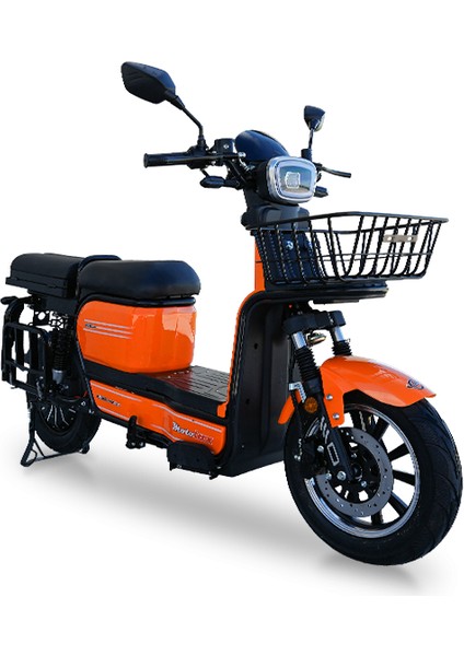 Motolux Piton Elektrikli Scooter Turuncu - 2024 Model
