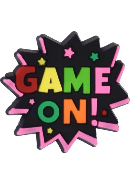 Ledli Yanıp Sönen Oyun Figür Terlik Süsü Üç Boyutlu/ışıklı 3D Charm/jibbitz