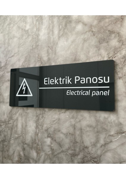 Elektrik Panosu Uyarı Levhası fiyatları