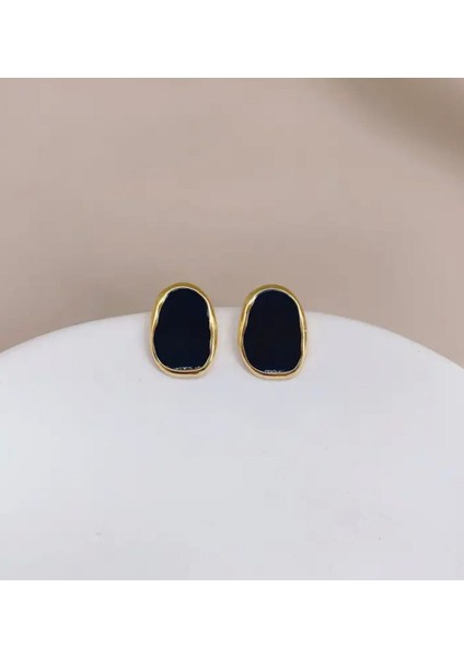 Oval Küpe
