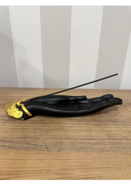 El Yapımı Şık ve Siyah Renkli El Tütsülük